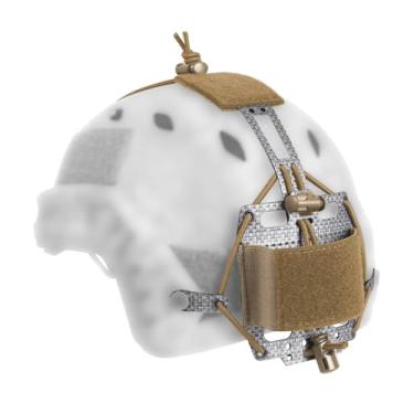 Imagem de DONGKER Bolsa de bateria NVG para capacete tático, bolsa de contrapeso de bateria de capacete Airsoft com gancho e laço para sistema de retenção PVS31