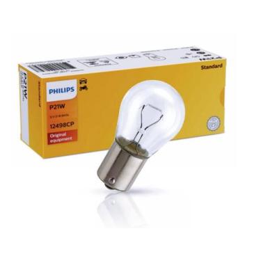 Imagem de Lampada 1 polo philips 12v/21w original - caixa c/ 10, P21W