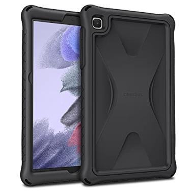 Imagem de FINTIE Capa De Silicone Para Samsung Galaxy Tab A7 Lite 8.7" Modelo 2021 (Sm-T220/T225/T227), Resistente À Prova Choque E Quedas, Ideal Crianças, Preta