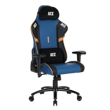 Imagem de Cadeira Escritório Gamer DT3 Tanoshii, ergonomica e confortável em PU MaxPro™, espuma injetada, estrutura em aço tubular, braços 1D+, suporta até 130kg e altura máx. de 1,80m