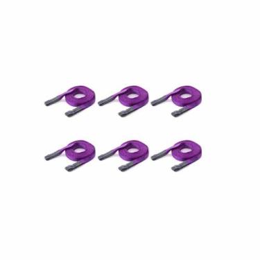 Imagem de Kit com 6 Cinta de Elevação De Carga 4 Metros x 1 Tonelada - Roxa - JS