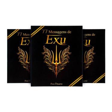 Imagem de Kit Com 3 Box 77 Mensagens Espirituais Diárias De Exu