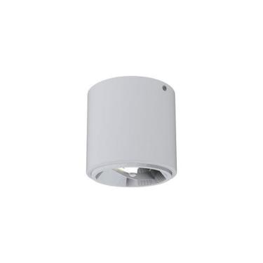 Imagem de Spot de Sobrepor Taschibra Cannon AR111 GU10 Redondo Bivolt, Branco