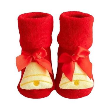 Imagem de Meias de Natal para Crianças - Algodão, Engrossadas e com Estampa Dive
