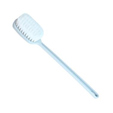 Imagem de Escova de Banho com Cabo Longo Cerdas Macias Massageadoras Para Lavar as Costas Corpo e Pernas