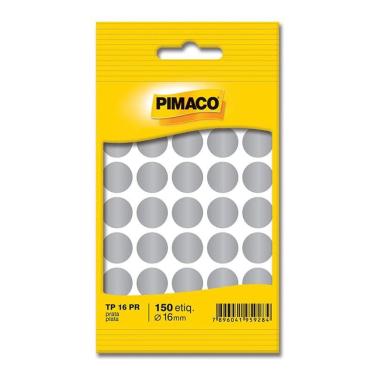Imagem de Etiqueta adesiva TP16 prata Pimaco