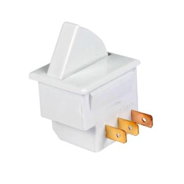Imagem de 1 interruptor de luz de porta de geladeira de 2 pinos 1NO1NC 5A 125VAC / 2,5A 250VAC 60 cm Magic Chef Freezer Interruptor momentâneo de geladeira compatível com GE Whirlpool, Maytag, Admiral, Amana