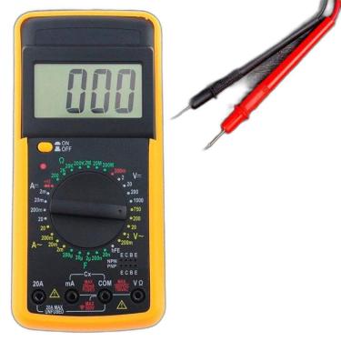 Imagem de Iluminação Multímetro Medição De Capacímetro E Bateria