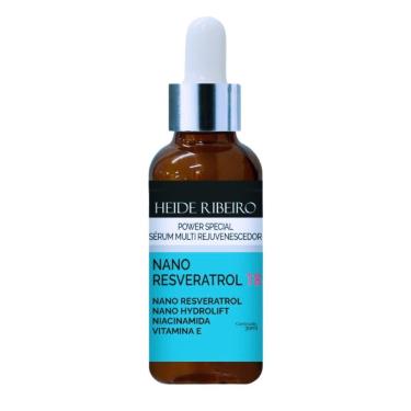 Imagem de Sérum Nano Resveratrol 18 Heide Ribeiro Multi Rejuvenescedor-Unissex