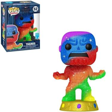 Imagem de Funko Pop Marvel Infinity Saga Art Series 52 Thanos c/ Case