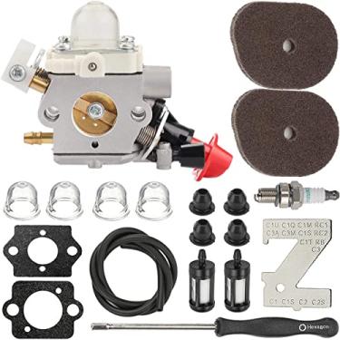Imagem de FS56RC FS40 Carburetor for FS40 FS50 FS56 FS70 FC56 FC70 HT56 HT56C KM56 KM56RC KN56 Trimmer Weed Eater, replaces # C1M-S267A, 4144 120 0608