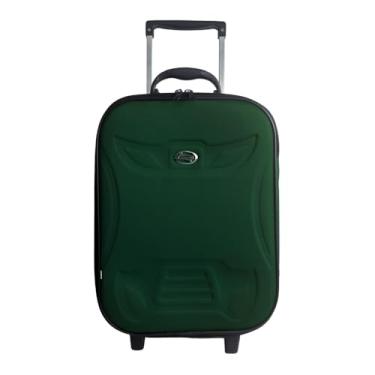 Imagem de Mala de Bordo 10Kg padrão ANAC forrada e Resistente (Verde)