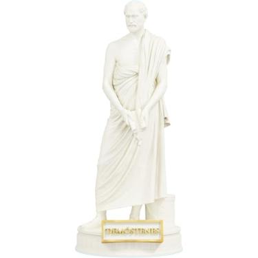 Imagem de Estátua Demóstenes - Orador Grego (Cor Mármore Dourado)