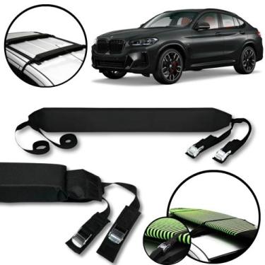 Imagem de Rack Teto Prancha Surf Carro Com Cinta BMW X4 - BR18