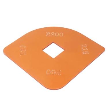 Imagem de R15 R30 R60 R200 Rounded Locator Modelo Jig, Projetos de Madeira, Canto do Armário, Canto do Armário, Orifício de Interruptor Com 2 Pequenos Blocos de Parada e 4 Parafusos para