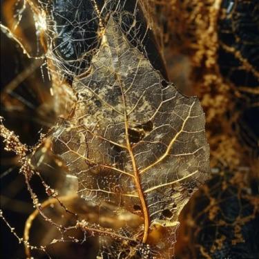 Imagem de Quadro Decorativo Portrait Light And Bright Gold Glitter para Sala Quarto e Escritório 30x30cm