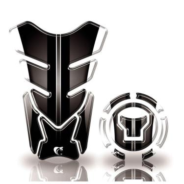 Imagem de Adesivo Protetor Tanque E Bocal Honda Acima 2018 Preto