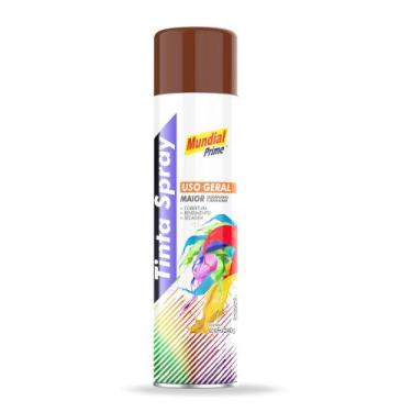 Imagem de Tinta spray 400ml mundial prime ug marrom - AEROFLEX