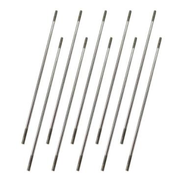 Imagem de 10PCS RC Toy Pushrod Connector RC Boat Airplane M3x150mm Double End Threaded Pull Rod Servo Linkage Rod for RC Boat Airplane Helicopter Car DIY Model Toy Servo Connecting Rod Parts (M3x150mm)