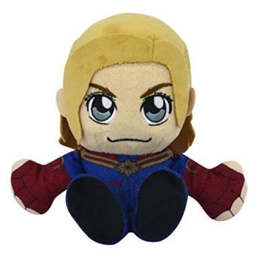 Imagem de Marvel Captain Marvel 8" Kuricha Sitting Plush - Soft Chibi Inspired Toy