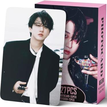 Imagem de Yuto Stray Kids Album do it Photocards 127 PCS DO IT cartões de fotos álbum do it photocards lomo cartão presente cartões Lomo Merch para meninos e meninas (CHANGBIN)