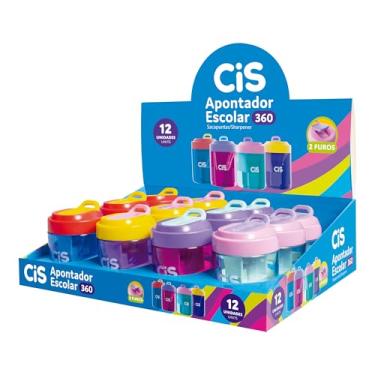 Imagem de Apontador CIS 360 2 Furos Display C/12 Un