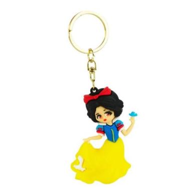Imagem de Chaveiro Silicone Formato Princesa Branca De Neve 7cm - Disney