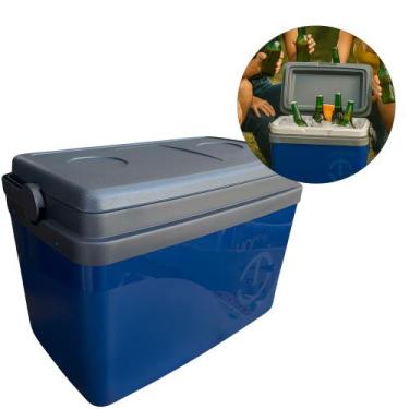 Imagem de Caixa Termica Cooler Com Alça 15 Litros Praia Pesca Camping - Unitermi
