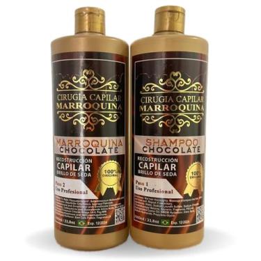Imagem de Tratamiento Capilar Chocolate Marroquí 1000 ml Shampoo y Acondicionado