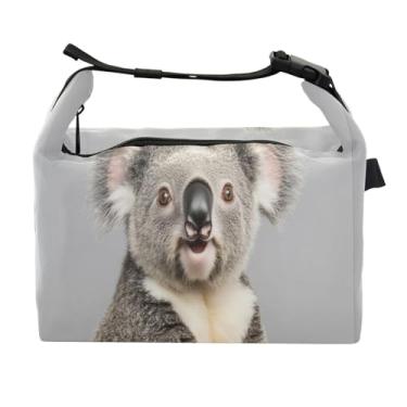Imagem de STAYTOP Lancheira fofa de coala com fivela de alça, lancheira isolada para meninos e meninas, lancheira térmica para trabalho escolar