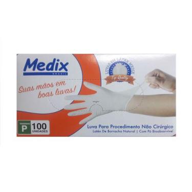 Imagem de Luva látex com pó medix tamanho P