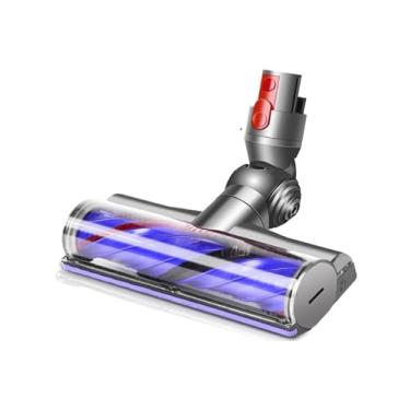 Imagem de Hujscufdjy Cabeça do aspirador de pó de acionamento direto, ferramenta de escova de cabeça de limpeza, compatível com Dyson V7 V8 V10 V11 V15