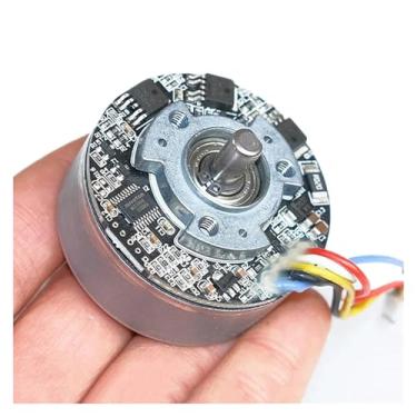 Imagem de ROUPWKWO Alto torque 4812 acionador de partida eletrônico sem escovas 48 mm rotor externo suporte acionamento integrado regulação de velocidade motor de avanço e ré