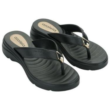 Imagem de Tamanco Feminino Plataforma Palmilha Ortopédica Azaleia Luisa-Feminino