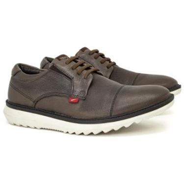 Imagem de Sapato Social Masculino Ferracini 24h Galaxy Couro Legítimo Solado Tratorado 6771-663-Masculino