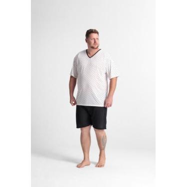 Imagem de Pijama masculino curto plus size - EMC Store, 45