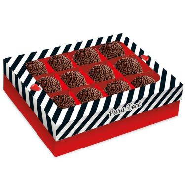 Imagem de 3 Und Caixa Porta 12 Bombons Amor - Festcolor