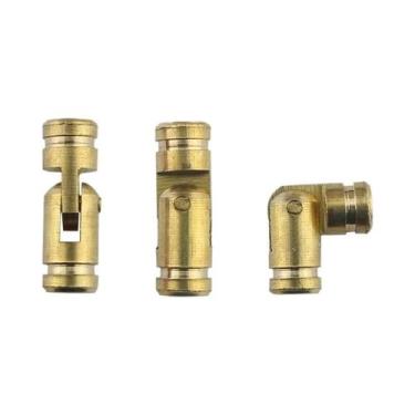 Imagem de Dobradiças De Cilindro Ocultas Em Latão 10 Peças Hardware Invisível Pa