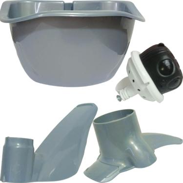 Imagem de Kit de Cesta Aro 16 Mais Para Lamas Buzina Bicicleta Nathor-Unissex