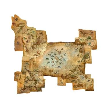 Imagem de Pôster Vintage Dragão Do Terror Sussurrando a Morte, Arte Em Tela Para