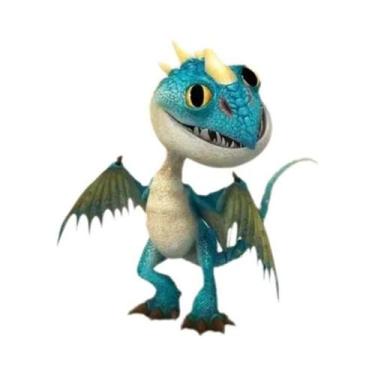 Imagem de Pôster Vintage Dragão Do Terror Sussurrando a Morte, Arte Em Tela Para