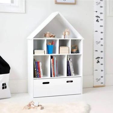 Imagem de Casinha Organizadora Gael 100% Mdf Brinquedos Infantil
