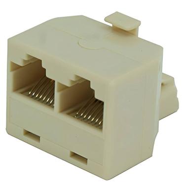 Imagem de Adaptador Rj45 8p8c 2 Fêmeas 1 Macho - 2.2.214 - Speedlan
