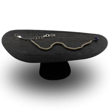 Imagem de Mesa Oval Organica Em ébano 160x90