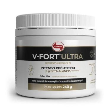 Imagem de Pré Treino Intenso V-Fort Ultra Sabor Uva Pote 240g Vitafor-Unissex