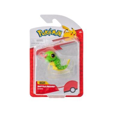 Imagem de Boneco De Batalha Caterpie De 4Cm - Pokémon - Sunny Brinquedos
