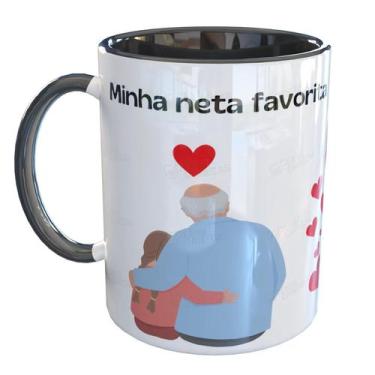 Imagem de Caneca Porcelana Minha neta favorita me deu Avô Vô - Pense Canecas, Pr