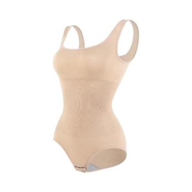 Imagem de Body Modelador Feminino Com Alças Largas E Controle Abdominal, Roupa F