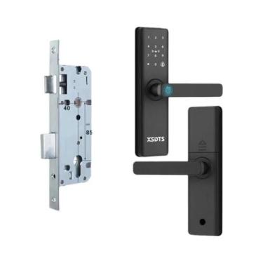 Imagem de Fechadura De Porta Inteligente Com APP Tuya, Biometria, Impressão Digi