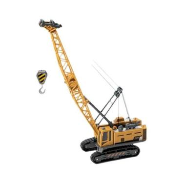 Imagem de Caminhão De Construção Para Meninos, Brinquedo Educacional Em Metal E 